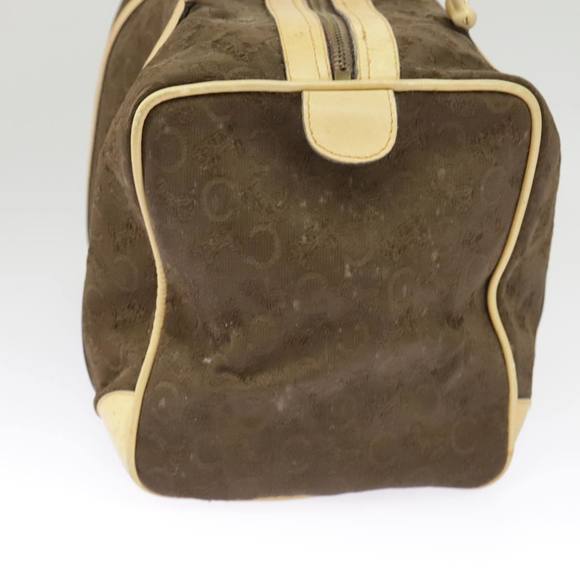 CELINE C saluki Hand Bag Canvas Brown Auth 99417 - Picture 4 of 16
